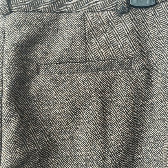Banana Republic Reegan Straight Leg Wool Trousers Size 2 - Picture 6 of 11